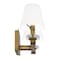 Quoizel Kelsey Glen 2-Light Weathered Brass Vanity Light KLS8616WS - alternate 2